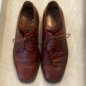 HANDMADE IN ITALY BROWN Authentic Leather CUSTOM Men’s shoes